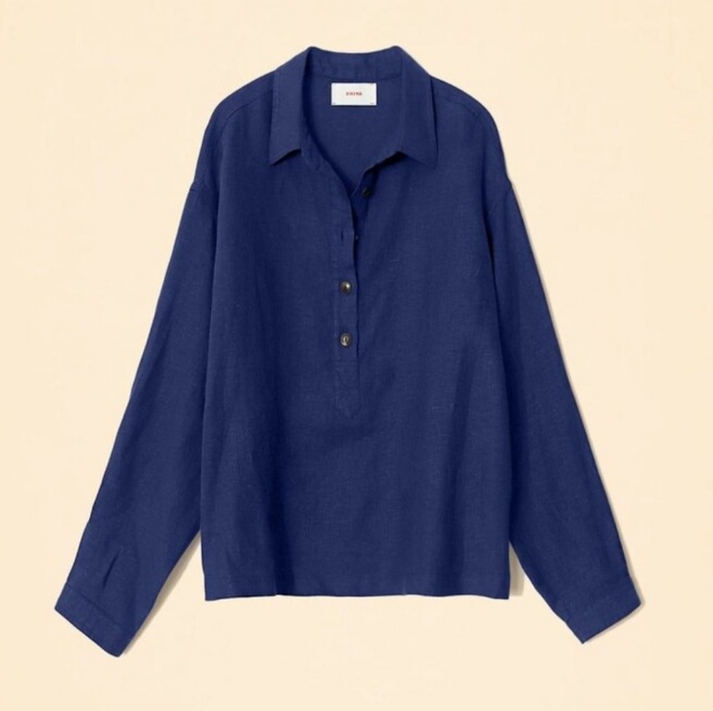 XiRENA Booker Top Aegean Blue SZ Medium